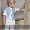 Βαπτιστικό Κοστούμι B19 SS2024 by Stova Bambini | Βαπτιστικά Κουστουμάκια στο Vaptisi-online.gr