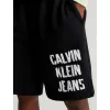 Βερμούδα Calvin Klein Jeans  Μαύρο Logo  IB0IB01941-BEH | Βερμούδες στο Vaptisi-online.gr
