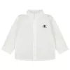 Πουκάμισο Calvin Klein Jeans Λευκό IN0IN00161-YAF | Πουκάμισα & Γιλέκα στο Vaptisi-online.gr