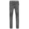 Τζιν Παντελόνι Calvin Klein Jeans Γκρι Skinny IB0IB01080-1BY | Παντελόνια στο Vaptisi-online.gr