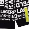 Μπλούζα Karl Lagerfeld Μαύρη Letters Z25374 | Μπλούζες στο Vaptisi-online.gr
