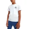 T-Shirt Calvin Klein Jeans Λευκό IB0IB01231-YAF | T-shirt στο Vaptisi-online.gr