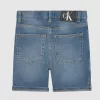 Βερμούδα Calvin Klein Jeans Μπλε Denim IB0IB01499-1A4 | Βερμούδες στο Vaptisi-online.gr