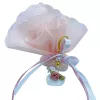 Μπομπονιέρα μπρελόκ Κύκνος με τριαντάφυλλο | Μπομπονιέρα - Διακόσμηση στο Vaptisi-online.gr