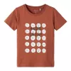 T-Shirt Name it Καφέ Faces 13198293 | T-shirt στο Vaptisi-online.gr