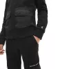 Μπλούζα Φούτερ Calvin Klein Jeans Μαύρη Pocket IB0IB01297-BEH | Σετάκια - Φόρμες στο Vaptisi-online.gr