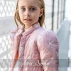 Μπουφάν Ροζ G6 AW22-23 by Stova Bambini | Μπολερό - Παλτουδάκια στο Vaptisi-online.gr
