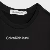 T-Shirt Logo Calvin Klein Jeans Μαύρο IG0IG01536-BEH | T-shirt στο Vaptisi-online.gr