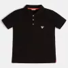 T-Shirt Polo Guess Μαύρο L2GP02KAPY0-JBLK | T-shirt στο Vaptisi-online.gr
