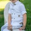 Βαπτιστικό Κοστούμι B18 SS2023 by Stova Bambini | Βαπτιστικά Κουστουμάκια στο Vaptisi-online.gr