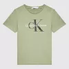 T-Shirt Calvin Klein Jeans Μέντα IU0IU00267-LKI | T-shirt στο Vaptisi-online.gr