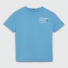 T-Shirt Tommy Hilfiger Γαλάζιο Timeless KB0KB08211-CY7 | T-shirt στο Vaptisi-online.gr
