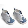 Sneaker Περπατήματος Everkid  Γαλάζιο A424P | Βαπτιστικά Παπουτσάκια στο Vaptisi-online.gr