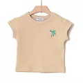 Μπλούζα Yell-oh Μπεζ Jacquard 41091306007 | T-shirt στο Vaptisi-online.gr