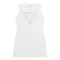 Παιδικό Φόρεμα Guess Λευκό Logo J4RK38KA6W4-F0AM | Φορέματα - Ολόσωμες Φόρμες στο Vaptisi-online.gr