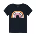 Παιδικό t-shirt Name it Μπλε Rainbow 13226039 | T-shirt στο Vaptisi-online.gr