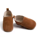 Παπούτσι Loafer πρώτα βήματα δερμάτινο ταμπά A2207T | Βαπτιστικά Παπουτσάκια στο Vaptisi-online.gr