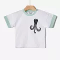 T-Shirt Yell-oh Λευκό Octapus 40071106210 | Φόρμες- Σετάκια στο Vaptisi-online.gr