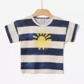 T-shirt Yell-oh Μπλε Stripes 41081106017 | T-shirt στο Vaptisi-online.gr
