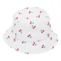 Bucket Καπέλο Name it Λευκό Cherry 13215562 | Μαγιό - Καπέλα  στο Vaptisi-online.gr