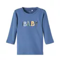Μπλούζα μακό Baby μπλε Name it 13212746 | Μπλούζες στο Vaptisi-online.gr