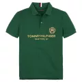 T-Shirt Polo Tommy Hilfiger Πράσινο KB0KB07951-L4O | T-shirt στο Vaptisi-online.gr