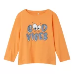 Μπλούζα μακό Name it Πορτοκαλί Good-Vibes 13224977 | Μπλούζες στο Vaptisi-online.gr