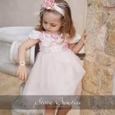 Βαπτιστικό Φόρεμα G3 SS2024 by Stova Bambini | Βαπτιστικά Φορέματα στο Vaptisi-online.gr