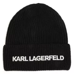 Σκούφος Karl Lagerfeld Μαύρος Z11063-09B | Αξεσουάρ - Τσάντα στο Vaptisi-online.gr