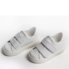 Sneaker Περπατήματος Everkid Λευκό Α427Α | Βαπτιστικά Παπουτσάκια στο Vaptisi-online.gr