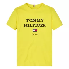 T-shirt Tommy Hilfiger Κίτρινο Logo KB0KB08671-ZHL | T-shirt στο Vaptisi-online.gr
