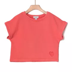 Μπλούζα Yell-oh Κόκκινη Grenadine 42090130013 | T-shirt στο Vaptisi-online.gr