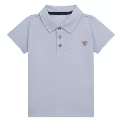 T-Shirt Polo Guess Γαλάζιο N2GP03KAPY0-G7S1 | T-shirt στο Vaptisi-online.gr