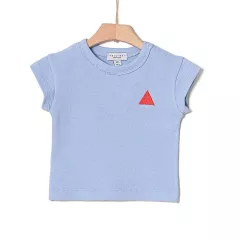 Μπλούζα Yell-oh Γαλάζια Jacquard 41091106005 | T-shirt στο Vaptisi-online.gr