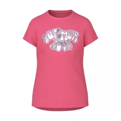 T-shirt Name it Ροζ Summer-Vibes 13227467 | T-shirt στο Vaptisi-online.gr