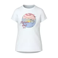 Παιδικό T-shirt Name it Λευκό Beach 13227467 | T-shirt στο Vaptisi-online.gr