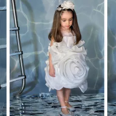 Βαπτιστικό Φόρεμα G15 by Stova Bambini SS21G15 | Βαπτιστικά Φορέματα στο Vaptisi-online.gr