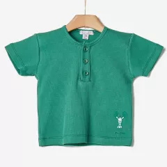 T-Shirt Yell-oh Πράσινο Shrimp 41071306036 | T-shirt στο Vaptisi-online.gr