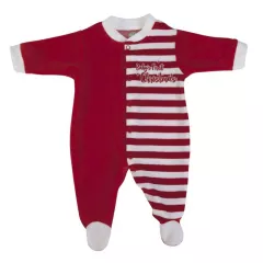 Ολόσωμο Φορμάκι FS Baby Κόκκινο Candy 15088 | Φορμάκια 0-9 μηνών στο Vaptisi-online.gr