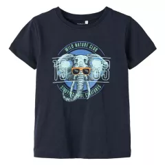 T-Shirt Name it Μπλε Wild-nature 13213252 | T-shirt στο Vaptisi-online.gr
