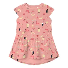 Φόρεμα ροζ Φλαμίνγκο Name it 13200560 | Φορέματα & Φούστες στο Vaptisi-online.gr