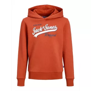 Μπλούζα Φούτερ Jack & Jones Πορτοκαλί 12212287 | Μπλούζες στο Vaptisi-online.gr