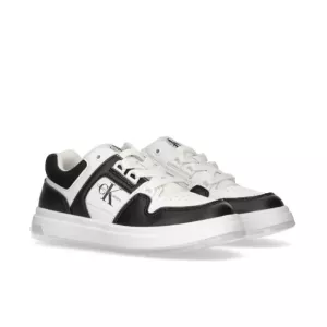 Παιδικό Sneaker Calvin Klein Jeans  Black-White  V3X9-80864-1355-X001 | Αγόρι (Νο 20 έως 41) στο Vaptisi-online.gr