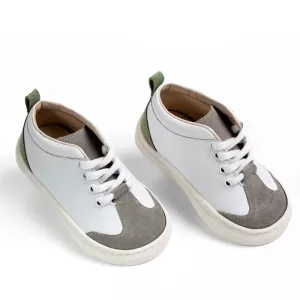 Sneaker Περπατήματος Everkid  Λευκό A424A | Βαπτιστικά Παπουτσάκια στο Vaptisi-online.gr