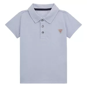 T-Shirt Polo Guess Γαλάζιο N2GP03KAPY0-G7S1 | T-shirt στο Vaptisi-online.gr