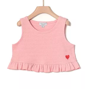 Παιδική Μπλούζα-Cropped Yell-oh Ροζ Blossom 42090130009 | T-shirt στο Vaptisi-online.gr