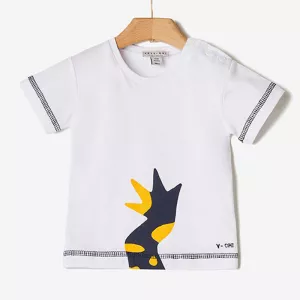 T-Shirt Yell-oh Λευκό Lizard 41071406000 | T-shirt στο Vaptisi-online.gr