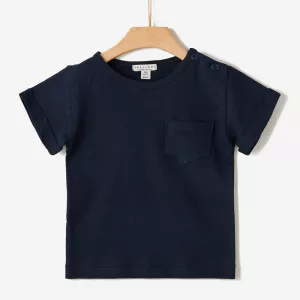T-shirt Yell-oh Μπλε Pocket 41081106031 | T-shirt στο Vaptisi-online.gr
