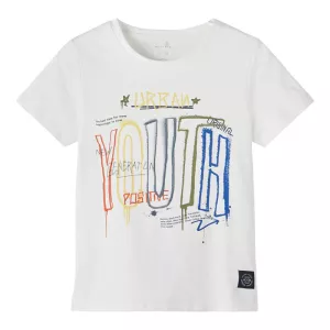 T-Shirt Name it Λευκό Youth 13214608 | T-shirt στο Vaptisi-online.gr