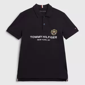 T-Shirt Polo Tommy Hilfiger Μπλέ KB0KB07951-DW5 | T-shirt στο Vaptisi-online.gr